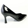 Madison Quitley HourGlass Court Heel - Black