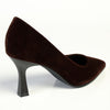 Madison Quitley HourGlass Court Heel - Chocolate