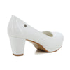 Pierre Cardin Milly Patent Court - White