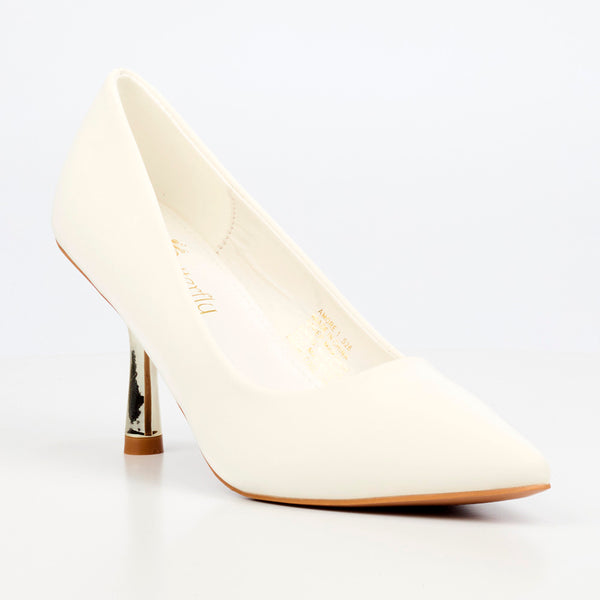 Butterfly Feet Amora 1 Court - White