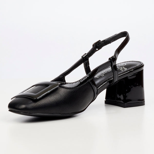 Butterfly Feet Verity 1 Closed-Toe Slingback - Black