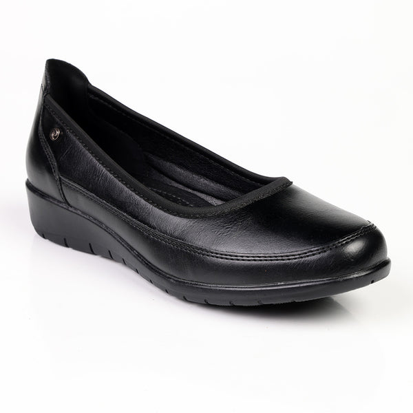 Pierre Cardin Comfort Wedge - Black