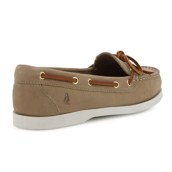 Hush Puppies Yarmouth Leather Flats - Sand