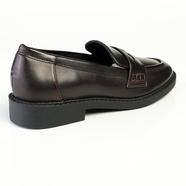Madison Magnolia Loafer with Saddle - Chocolate
