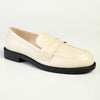 Madison Magnolia Loafer with Saddle - Off White