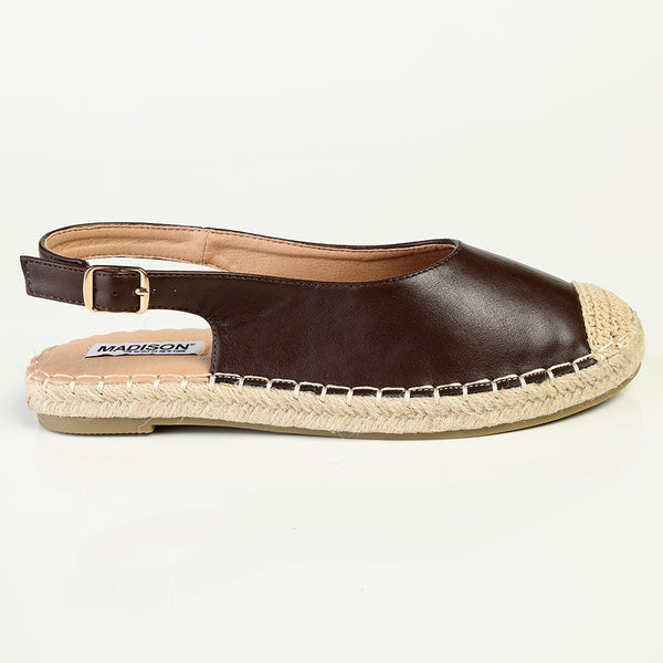 Madison Blessed Espadrille - Chocolate