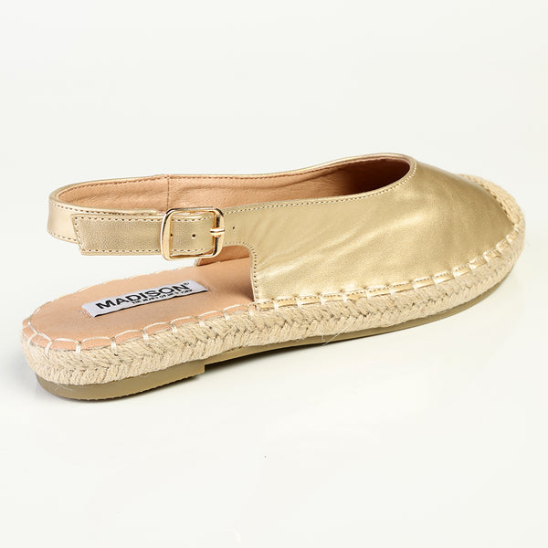 Madison Blessed Espadrille - Gold