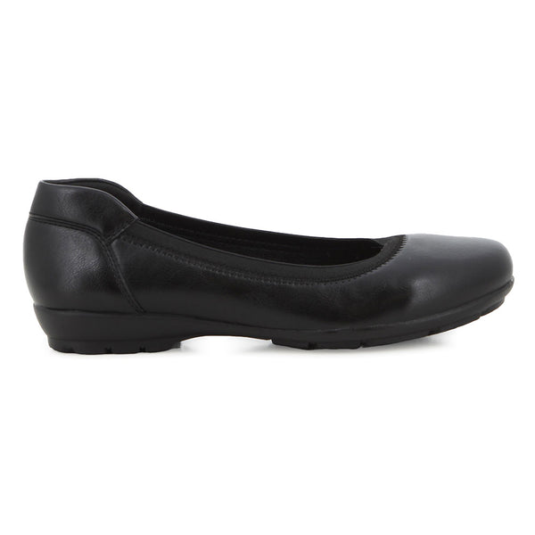 Pierre Cardin Round Toe Pump - Black
