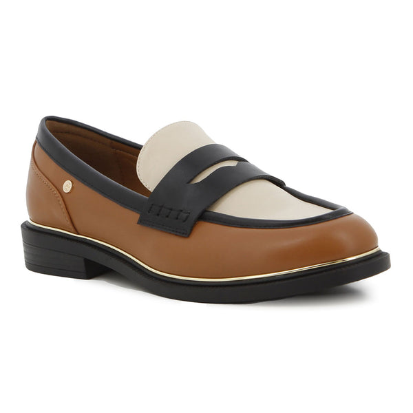 Pierre Cardin Saddle Loafer - Tan Multi