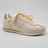Madison Juri Lace Up Sneaker - Nude/Gold