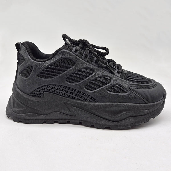 Madison Fashion Sneaker - Black Mono