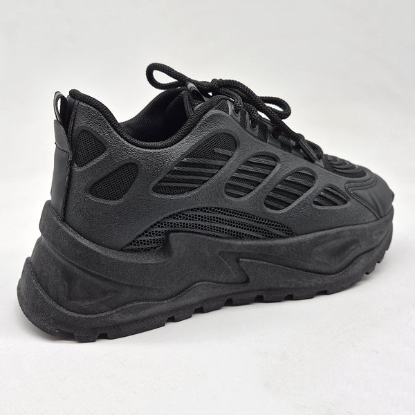 Madison Fashion Sneaker - Black Mono