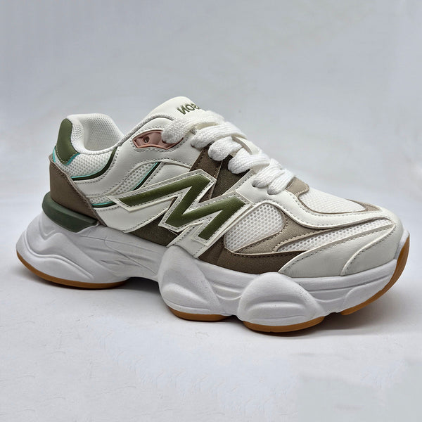 Madison Multi Colour Fashion Sneaker - White Multi