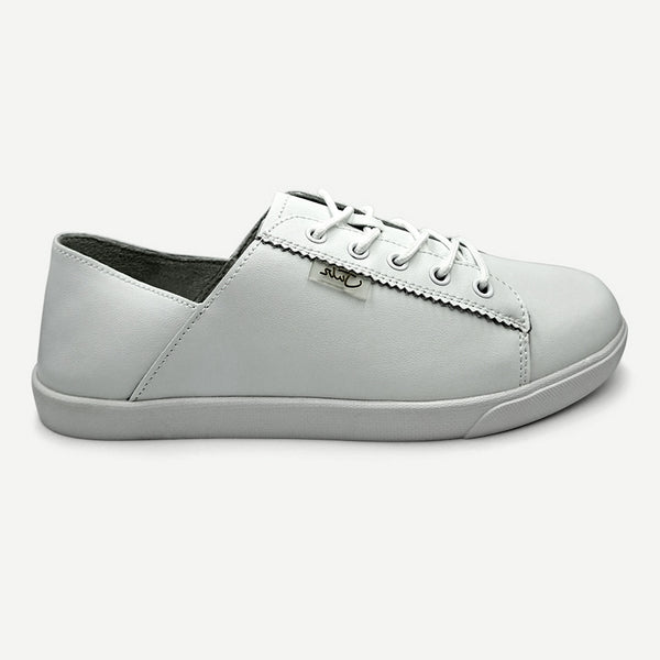 Julz Vicki Leather Sneaker - Classic White