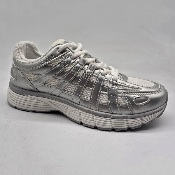 Madison Metallic Sneaker - Silver