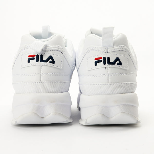 FILA Disruptor II Ladies Sneaker - Fila White / Fila Navy / Fila Red