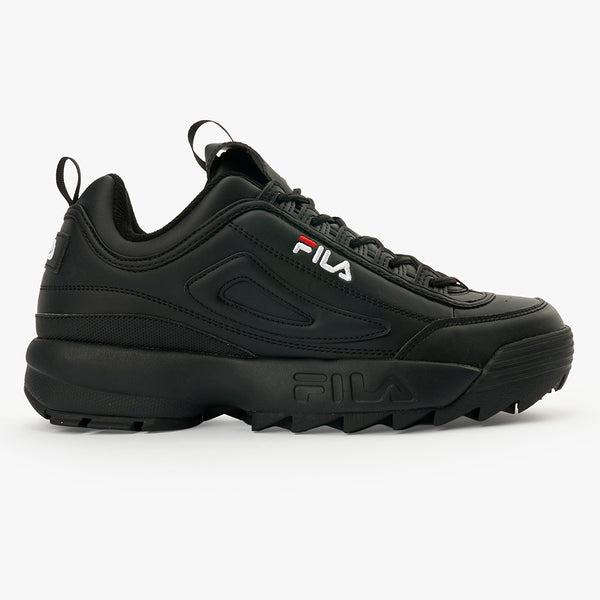 FILA Disruptor II Ladies Sneaker - Fila Black/ Fila Red