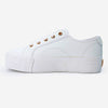 FILA Alessia MM Platform Sneaker - Gold/White