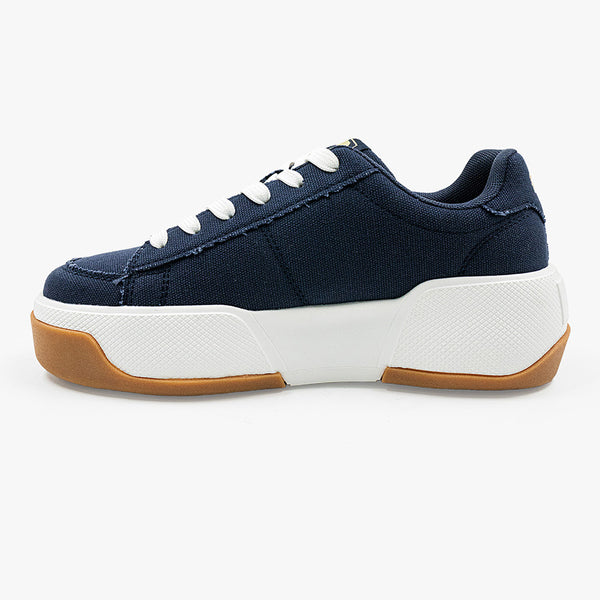FILA Sangria Canvas Sneaker - Dark Denim