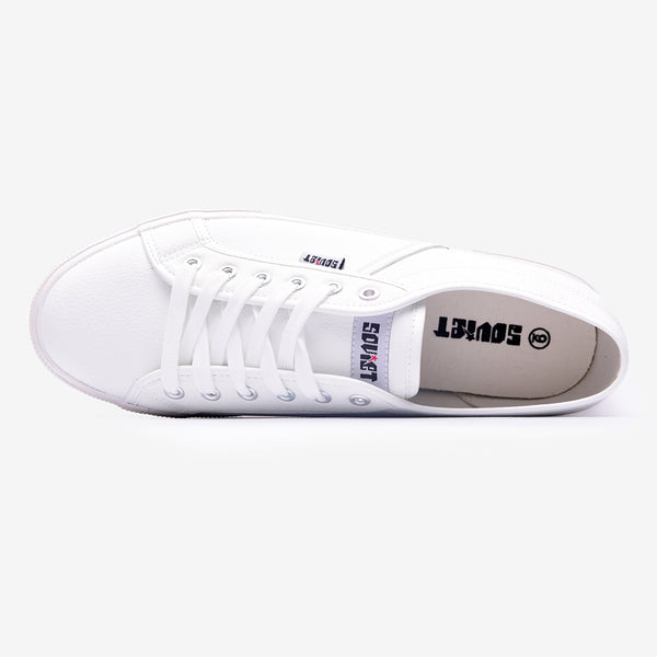 Soviet L Ayanda PU Sneaker - White
