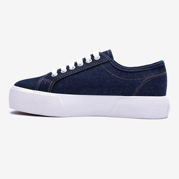 Soviet L Ayanda Platform Sneaker - Dark Denim