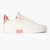 Soviet Ladies Hollywood Lace Up Sneaker - White Pink