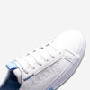 Soviet Ladies Hollywood Lace Up Sneaker - White Blue