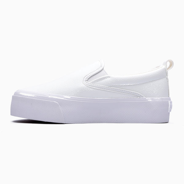 Soviet L Monroe Slip-On Platform Sneaker - White