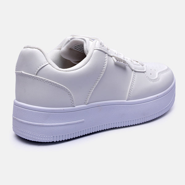 Soviet L Leandro Lace Up Sneaker - White Mono