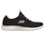 Skechers Women Summits Slip-On Sneaker - Black/ Rose