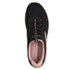 Skechers Women Summits Slip-On Sneaker - Black/ Rose