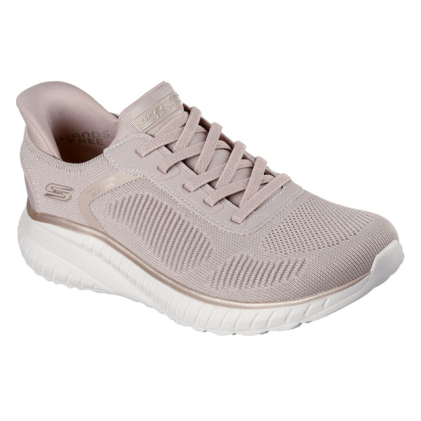 Skechers Bobs Squad Chaos Slip-On Sneaker - Natural Gold