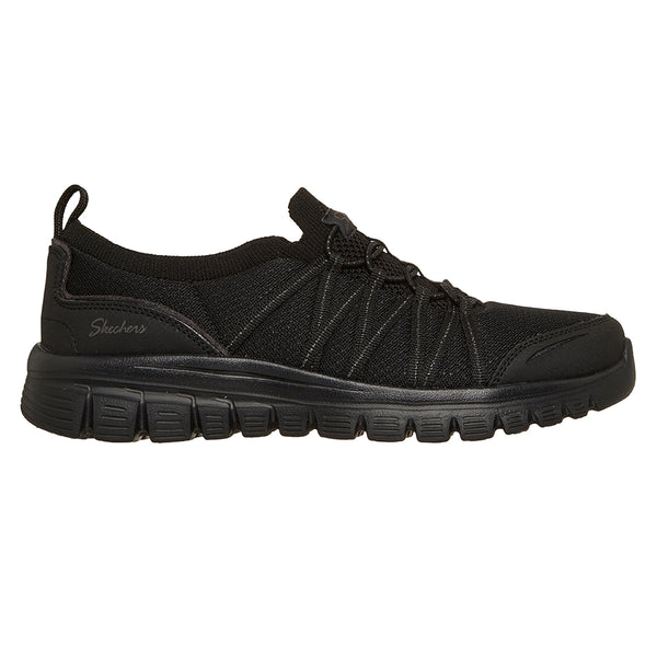 Skechers Graceful Slip-On Sneaker - Black