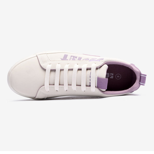 Soviet Hollywood Lace Up Sneaker - Cream/ Mauve