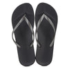 Ipanema Anatonica Thong Sandals - Dark Silver