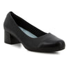 Pierre Cardin Fynn Block Heel Court - Black