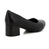 Pierre Cardin Fynn Block Heel Court - Black