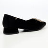 Butterfly Feet Leonore 1 Low Block Heel - Black