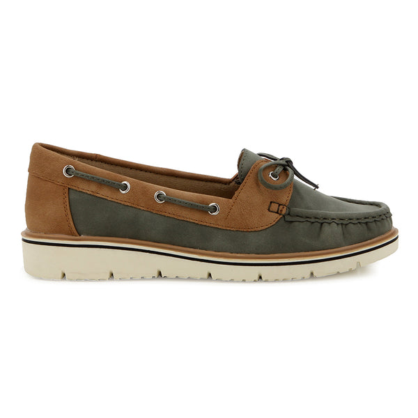 Soft Style by Hush Puppies Shina Flats - Olive