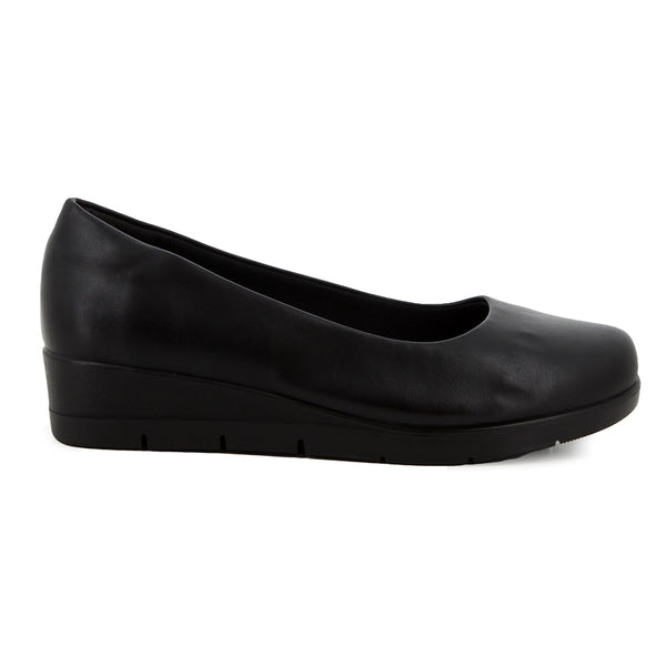 Soft Style by Hush Puppies Hotaru Wedge - Black