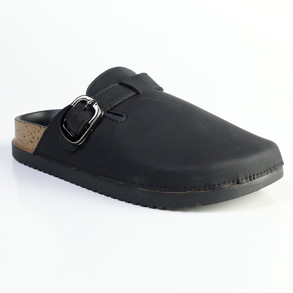 Madison Birk Clog Mule - Black