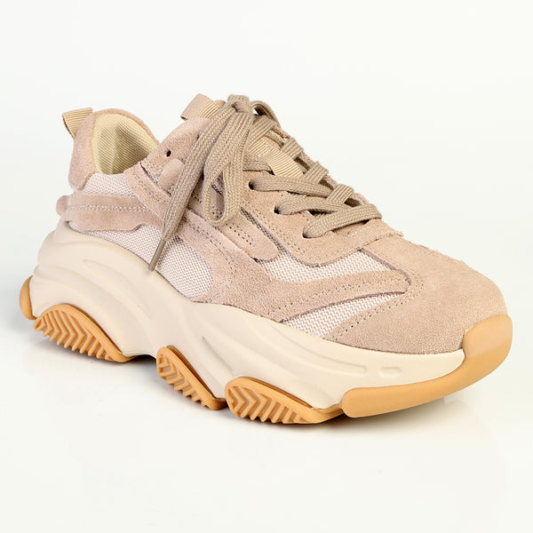 Julz Jess Leather Sneaker - Beige