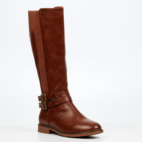 Butterfly Feet Celeste 7 Boots - Tan