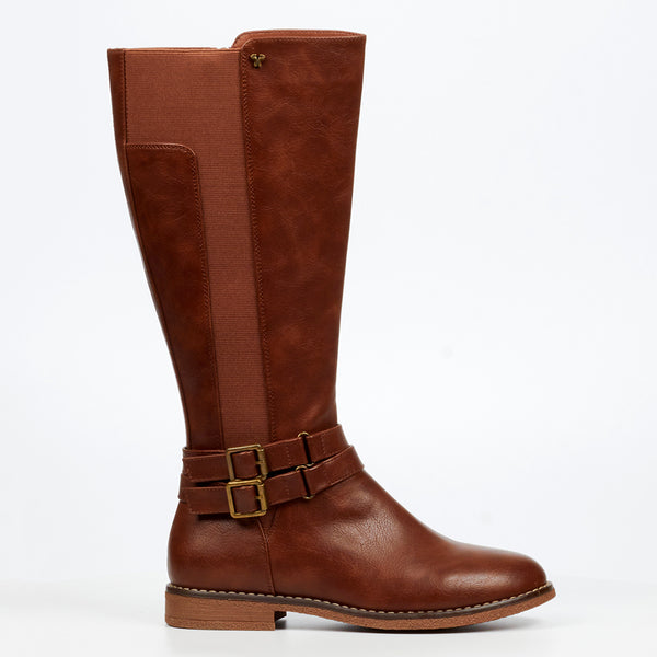 Butterfly Feet Celeste 7 Boots - Tan