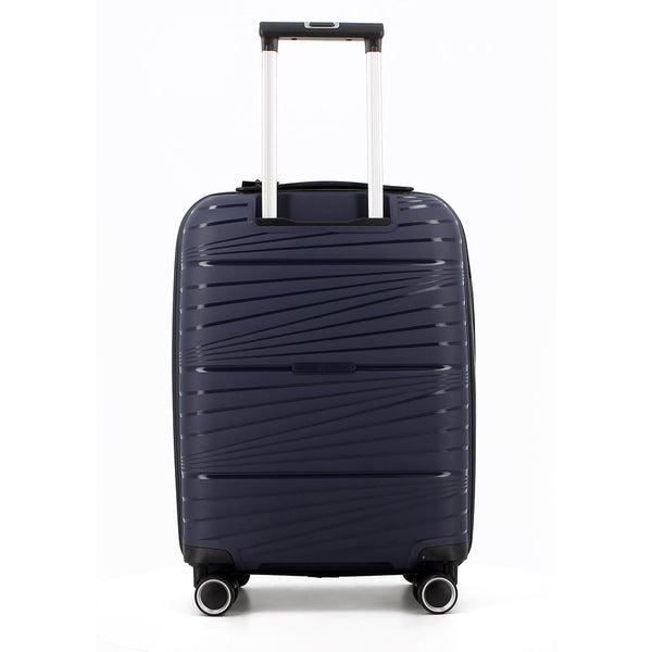 Pierre Cardin Montpellier Hard Case Luggage - Navy