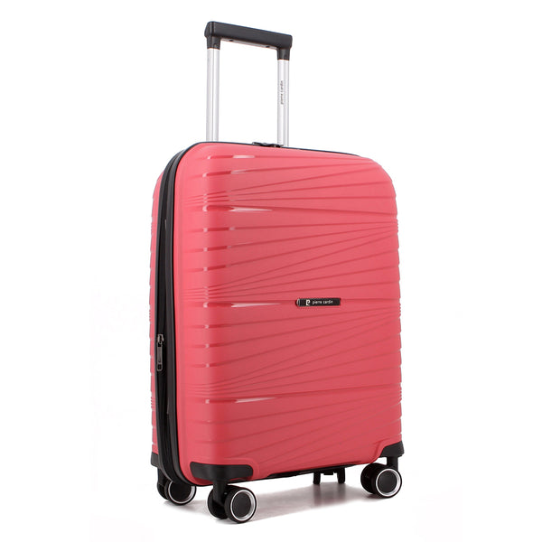Pierre Cardin Montpellier Hard Case Luggage - Pink