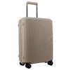 Pierre Cardin Cannes Clip Hard Shell Trolley Bag - Beige Orange (Small)