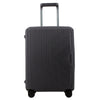Pierre Cardin Cannes Clip Hard Shell Trolley Case - Charcoal & Orange (Medium)