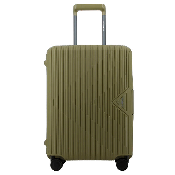 Pierre Cardin Cannes Clip Hard Shell Trolley Case - Green