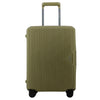 Pierre Cardin Cannes Clip Hard Shell Trolley Case - Green (Medium)